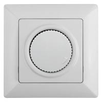 Диммер поворотный ЭРА Intro Solo 600W белый 4-401-01 Б0043396