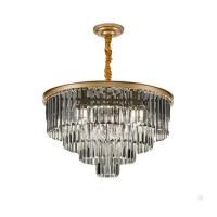Потолочный светильник Odeon 6R gold/smoky