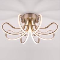 Потолочный светодиодный светильник Eurosvet 90079/8 сатин-никель