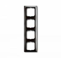 Рамка 4-постовая ABB Basic55 entree-серый 2CKA001725A1534