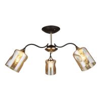 Потолочная люстра IMEX MD.4052-3-S BK+FGD