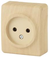 Розетка ЭРА Эксперт 2P 16A 250V 11-2201-11 Б0020681