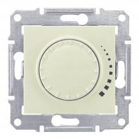 Диммер поворотный емкостный проходной Schneider Electric Sedna 60-500W SDN2200547