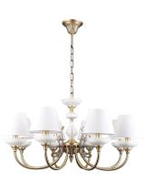 Подвесная люстра Lumien Hall Лива 1025/8H-AB-WT