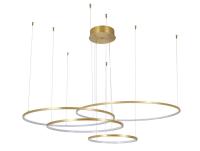 Подвесной светодиодный светильник Newport Loren 15104/S brass М0070230