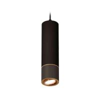 Комплект подвесного светильника Ambrella light Techno Spot XP7402050 SBK/PYG черный песок/золото желтое полированне (A2311,C7456,A2072,C7402,N7004)
