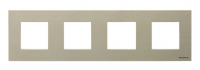Рамка 4-постовая ABB Zenit шампань 2CLA227400N1901