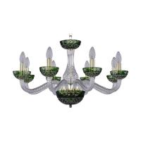 Подвесная люстра Bohemia Ivele 1309/8/240 G Cl/Clear-Green/H-1J