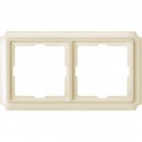 Рамка 2-постовая Schneider Electric Merten Antique/Artec MTN483244