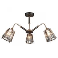 Потолочная люстра IMEX MD.4050-3-S BK+FGD