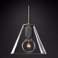 Подвесной Светильник Rh Utilitaire Funnel Pendant Black By Imperiumloft