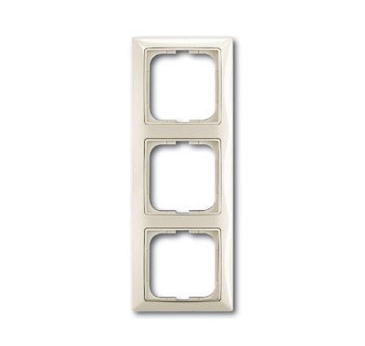 Рамка 3-постовая ABB Basic55 chalet-белый 2CKA001725A1513 Рамка 3-постовая ABB Basic55 chalet-белый 2CKA001725A1513