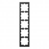 Рамка 5-постовая Schneider Electric Merten D-Life MTN4050-6534