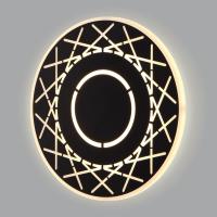 Настенный светодиодный светильник Eurosvet 40148/1 LED черный 4690389145377