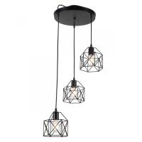 Подвесная люстра IMEX MD.0330-3-P BK
