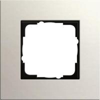 Рамка 1-постовая Gira Esprit Lenoleum-Multiplex светло-серый 0211220