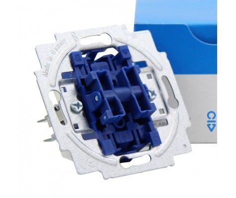 Выключатель одноклавишный двухполюсный ABB Impuls 10A 250V с подсветкой 2CKA001022A0656 Выключатель одноклавишный двухполюсный ABB Impuls 10A 250V с подсветкой 2CKA001022A0656