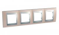 Рамка 4-постовая Schneider Electric Unica Top MGU66.008.096