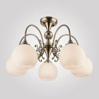 Потолочная люстра Eurosvet 60052/5 античная бронза