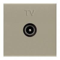 Розетка TV ABB Zenit шампань 2CLA225070N1901