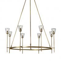 Люстра Torche De Verre 8 gold