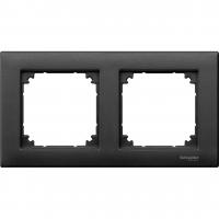 Рамка 2-постовая Schneider Electric Merten System M MTN486214