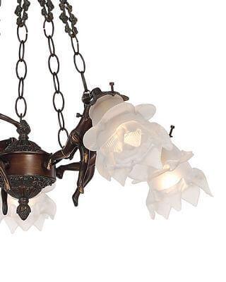 Подвесная люстра Lumien Hall Эльза H17050/5PCRG Подвесная люстра Lumien Hall Эльза H17050/5PCRG
