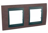 Рамка 2-постовая Schneider Electric Unica Top MGU66.004.2M4