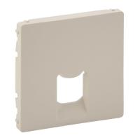 Лицевая панель Legrand Valena Life розетки телефонной RJ-11/Ethernet RJ-45 слоновая кость 755411