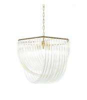 Подвесная люстра Lumina Deco Weddini LDP 6001-600 GD+CL
