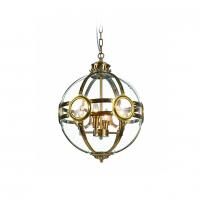 Люстра Hagerty 3 ant.brass