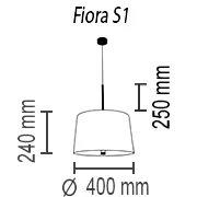 Подвесной светильник TopDecor Fiora S1 19 04sat Подвесной светильник TopDecor Fiora S1 19 04sat