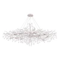 Подвесная люстра Crystal Lux REINA V2 SP12 L1500 SILVER PATINA