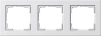 Рамка 3-постовая Gira E2 чисто-белый шелковисто-матовый 021322