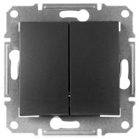 Выключатель двухклавишный Schneider Electric Sedna 10A 250V SDN0300170
