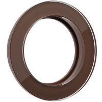Рамка Werkel Favorit Runda на 1 пост коричневый WL21-Frame-01 4690389141935