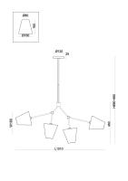 Потолочный светильник Freya FR5370CL-04B