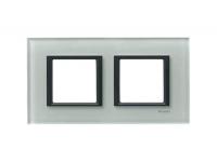 Рамка 2-постовая Schneider Electric Unica Class MGU68.004.7C3