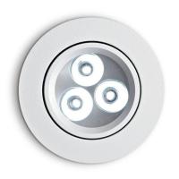 Встраиваемый светодиодный светильник Ideal Lux Delta 3W 4000K 062396