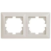 Рамка 2-постовая ЭРА Intro Solo слоновая кость 4-502-02 Б0043411
