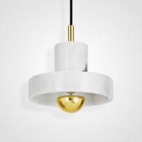 Подвесной Светильник Stone Pendant White By Imperiumloft By Imperiumloft