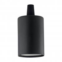 Патрон Ideal Lux Portalampada E27 Liscio Nero