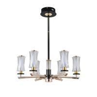 Подвесная светодиодная люстра Indigo Grandioso 13038/6R Black V000185L