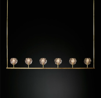 Люстра Rh Boule De Cristal Linear Chandelier 6 By Imperiumloft