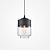 Подвесной Светильник Nord A D18 Black/Transparent By Imperiumloft