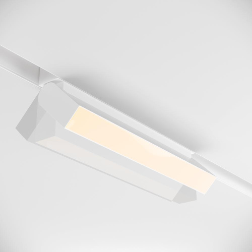 Трековый светодиодный светильник для магнитного шинопровода Maytoni Track lamps TR013-2-20W3K-W Трековый светодиодный светильник для магнитного шинопровода Maytoni Track lamps TR013-2-20W3K-W