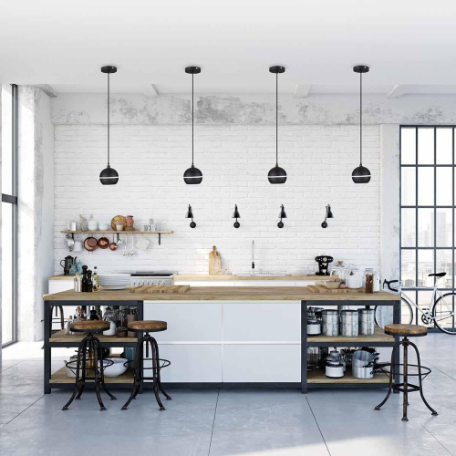 Подвесной светодиодный светильник Elektrostandard DLS023 9W 4200K черный a047775 Подвесной светодиодный светильник Elektrostandard DLS023 9W 4200K черный a047775