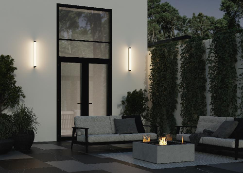 Настенный светильник (бра) Outdoor O482WL-L16B3K