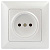 Розетка ЭРА Intro Solo 2P 16A 250V перламутровый 4-201-06 Б0053646