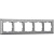 Рамка Werkel Antik на 5 постов матовый хром WL07-Frame-05 4690389145704